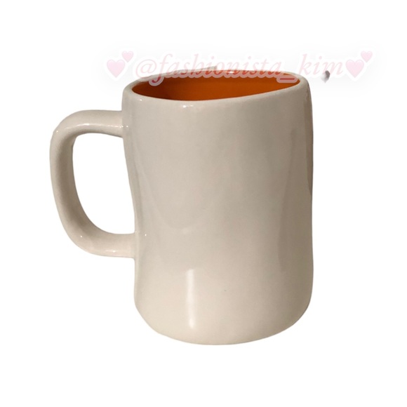 🛍️ Rae Dunn Blessed mug with pumpkin images and orange interior - Picture 4 of 6